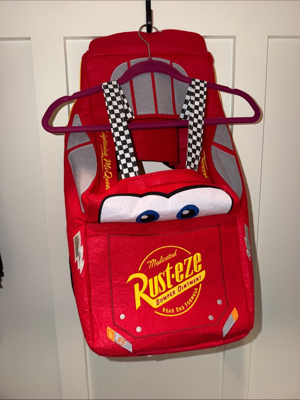 Pottery Barn Kids Disney and Pixar Cars Lightning McQueen Halloween Costume